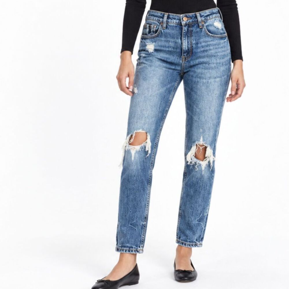 Anthropologie PILCRO Anthropologie The Heritage Boyfriend Jeans Womens size 27